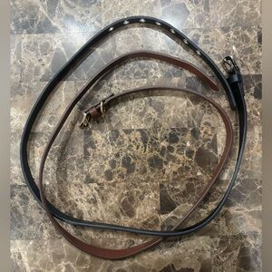 Black and Brown Leather Belts